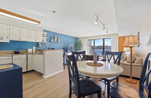 Charlevoix Condo | Edgewater 117 B | Waterfront Access| Pool, Hot Tub, Sauna | Sleeps 4