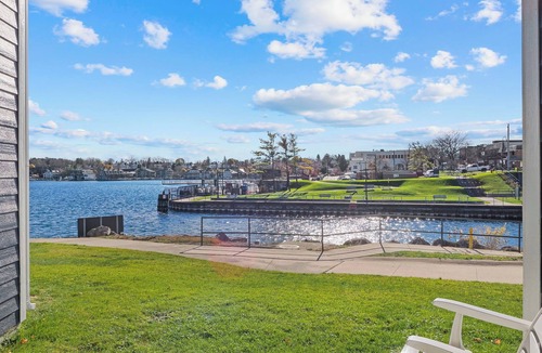 Charlevoix Condo | Edgewater 117 B | Waterfront Access| Pool, Hot Tub, Sauna | Sleeps 4