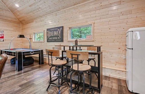 Eagle River Cabin | Elevated 6BR Lodge | On Trail | Speakeasy/Game Room