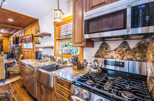 Brockway Cabin | Enchanted Cozy Cabin remodeled, walk to lake, pets ok ,huge HT , amenities