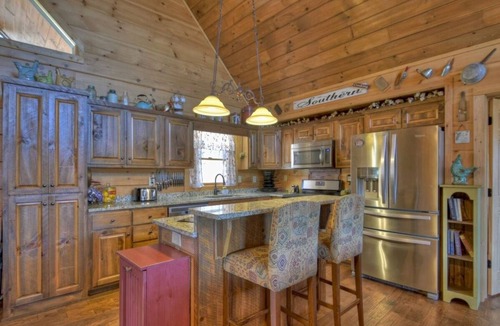 Copperhill House | Epic mtn views with plush outdoor spaces only minutes from the Ocoee River