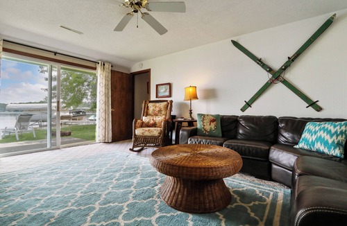 St Croix Falls House | Even Tide on Deer Lake Just steps Lake with kaykas & canoes & private dock