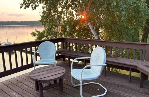 Boulder Junction Cabin | Fiesta on the Lake - The Lounge on Trout Lake