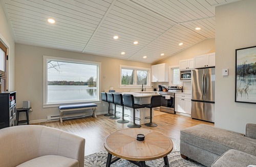 Luck Cabin | Fish, Swim & Explore! 2-Cabin Camp on Round Lake