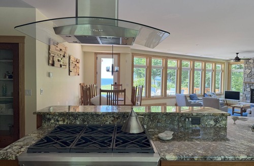 Leland House | Five bedroom home overlooking Lake MI, North of Leland.