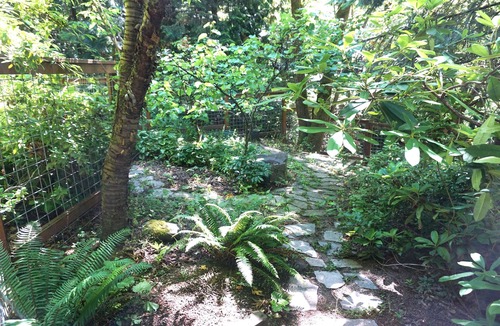 Friendly House | Forest Retreat in Eugene – Stylish Home w/Hot Tub, Chef's Kitchen & Trails