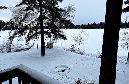 Tomahawk House | Foster's Lakeside - Sandy Shore with Snowmobile Access & Year-Round Fun