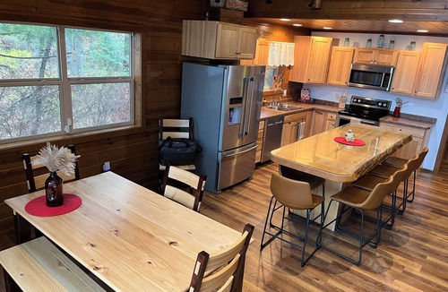 Tomahawk House | Fully stocked LAKE house! Canoes, Kayaks, Paddle boat, Level frontage.