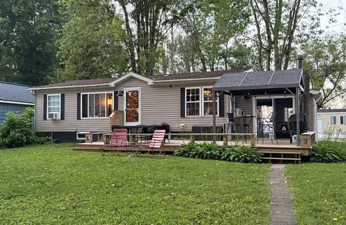Alburg House | Funky lakefront camp with a Killer sunset in Alburgh VT