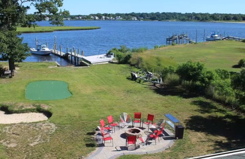 Mastic Beach House | Gorgeous Waterfront and Indoor Pool Family Oasis!