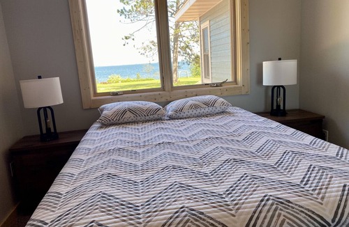 Washburn Resort | Gray cabin, built in 2023