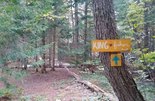 Paradise RV Rental | Great Lakes Yurt Camp: Kingfisher Yurt