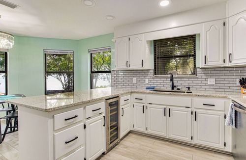 Gulf Breeze House | Gulf Breeze Bayfront Bliss - Private Dock - Sleeps 12 - Pet-Friendly with Views