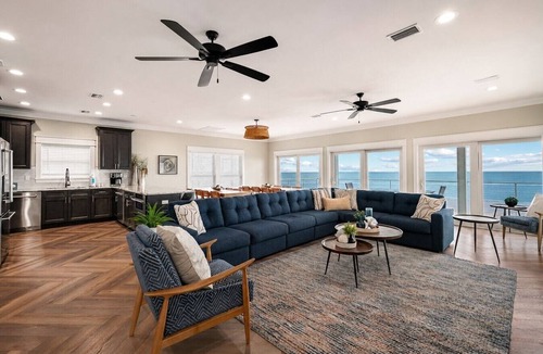 Mexico Beach House | Gulf front, Private Pool, 7 bed, pet friendly, fire pit, sleeps 24