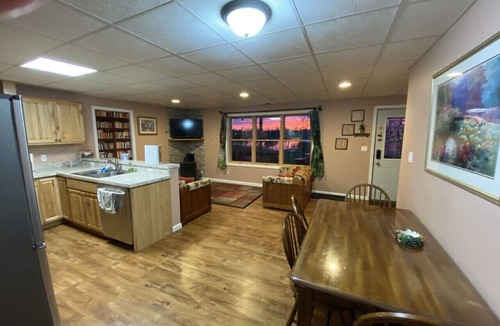 Lapeer Apartment | Hidden Charm Suites - Peaceful Suite Lake Retreat