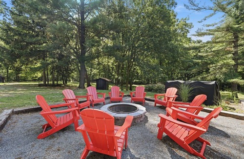 Michigan City House | Hideaway - Pickleball Court, Private Pool, Hot Tub, Sleeps 25!