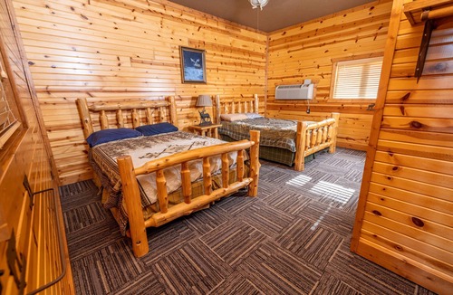 Pierre Cabin | Highpoint Lodge Upper Level Outside Deck