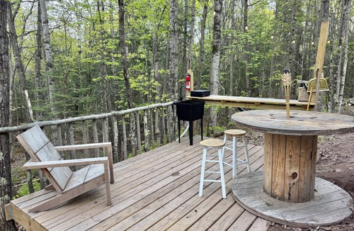 Red Cliff RV Rental | Hike In Canvas Wall Tent - Perfect Mini Family Glamping Adventure in Bayfield!