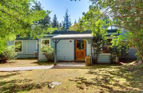 Bandon House | Hike to the Coast! Log Cabin on 5 Acres in Bandon