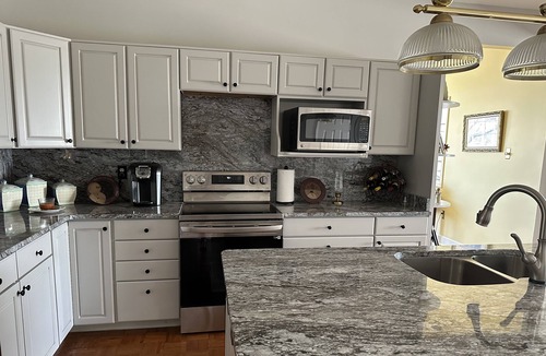 Bristol House | Hiking trails right outside the door. Gourmet Kitchen & Massive Deck