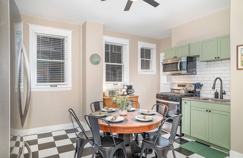 Michigan City Apartment | Historic Hideaway: Lower Apt. Near Beach/Downtown