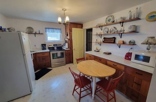 Carp Lake Cottage | Historic Home/Private Beach/Nestled on Lake Michigan/Mackinaw Bridge Views
