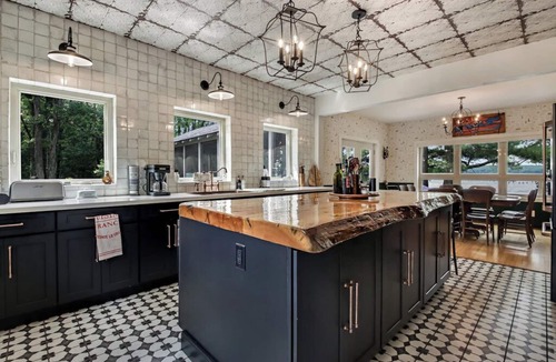 Stone Lake House | Historic Lake Front Home w/150' lake front on pristine Stone Lake walk to town
