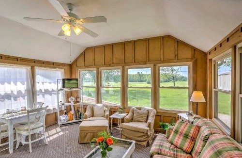 Lambertville House | Historic Ottawa Lake House: Deck, Barn + 96 Acres!