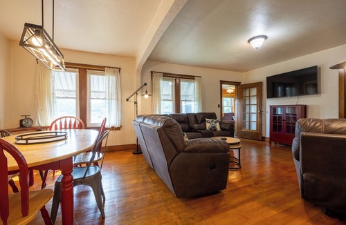 Chippewa Falls House | House that is connected to a BAR! On the UTV and Snowmobile trail!
