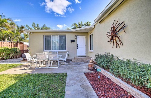 Pompano Beach Cottage | Ideally Located Abode w/Gazebo in Pompano Beach!