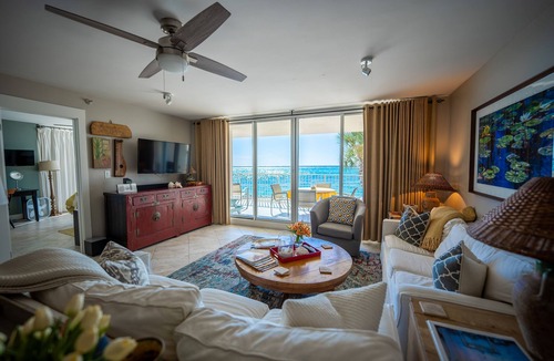 Holiday Isle Condo | Incred Panoramic Gulf View - Sunsets, Water, Private Beach,E Pass Area, Boatslip
