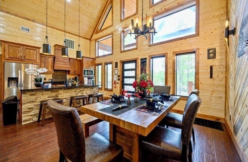 Pickens Cabin | Inner Peace Magical Holiday Cabin Hot Tub & Firepit