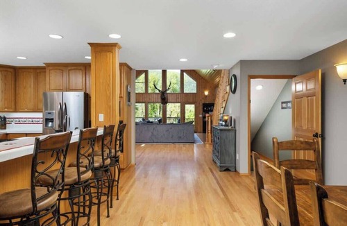 Marmot House | Iron Mountain Lodge Hot Tub and Game Room