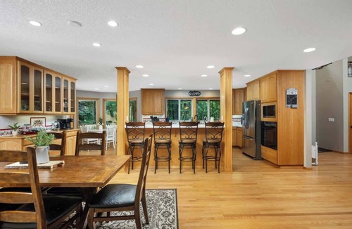 Marmot House | Iron Mountain Lodge Hot Tub and Game Room