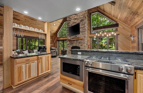 Eagle River House | Kentuck Lakefront w/Kayaks, Dock, AC, Foosball, Fire Pit
