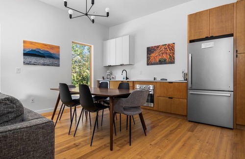 Acme Cabin | KOTI 1 (Two Bedroom) Traverse City's Scandinavian Cabins, vacation home on TART & mins to Traverse C.