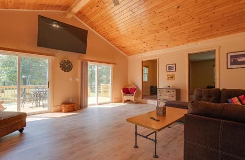 Minong House | Lake Access & Private Dock: Brand New Minong Home