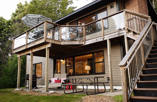 Lake Leelanau House | Lake Leelanau Waterfront With Dock and Panoramic Views. Close to Everything!