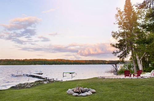 Lake Leelanau House | Lake Leelanau Waterfront With Dock and Panoramic Views. Close to Everything!