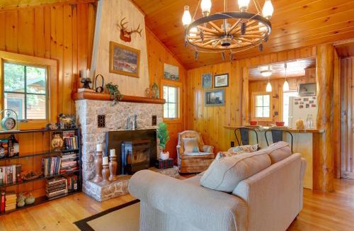 Minocqua House | Lakefront Cabin w/Private Dock & Fire Pit!