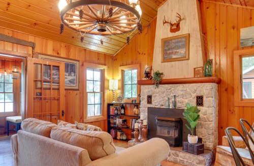 Minocqua House | Lakefront Cabin w/Private Dock & Fire Pit!