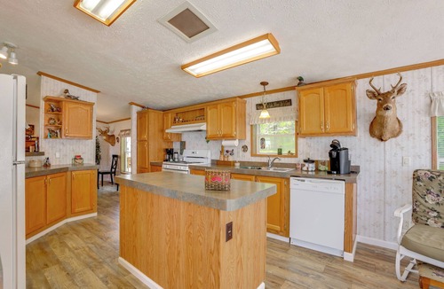 Fountain Cabin | Lakefront Home w/Beach Access, Deck & Dock