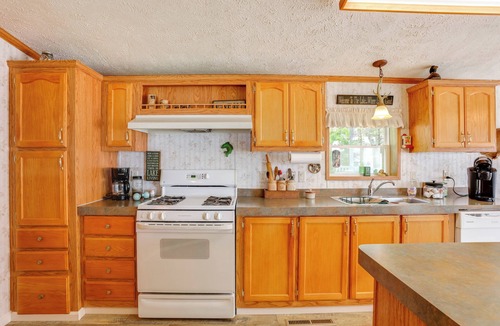 Fountain Cabin | Lakefront Home w/Beach Access, Deck & Dock