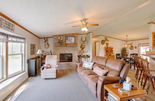 Fountain House | Lakefront Home w/Beach Access, Deck & Dock