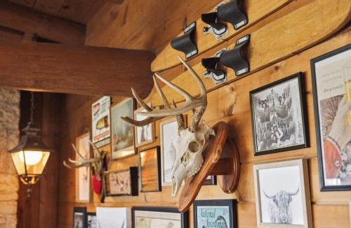 Little Suamico House | Lakefront Log Cabin - Kayaks & Outdoor Fireplace