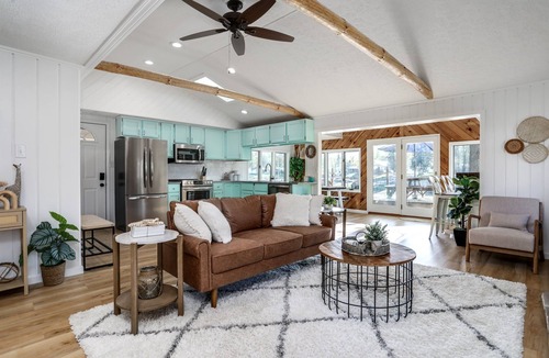 Alger House | Lakefront Oasis w/Private Beach! Sleeps 8!