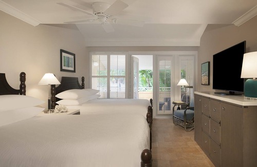 Historic Seaport Hotel | Lanai Two Queen, Pier House, Tropical Views, Beachfront Access, Key West Charm