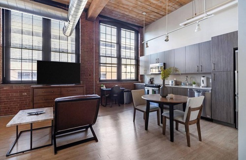 Prospect Hill Apartment | Landing | Modern Studio, Game Room, Courtyard
