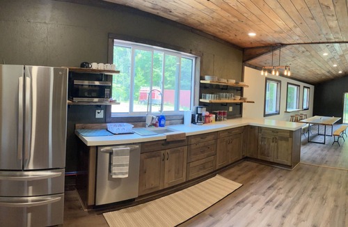 Hulbert Township House | Large luxury cabin way back in the woods on ORV trail