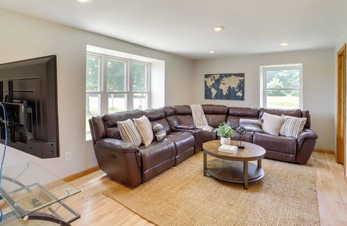 Lawrence House | Lawrence Vacation Rental ~ 19 Mi to Lake Michigan!